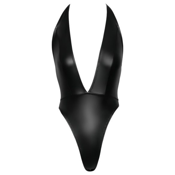 Cottelli Party - glitrende halterneck-body (svart) - M