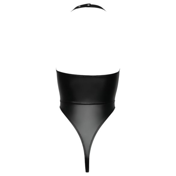 Cottelli Party - glitrende halterneck-body (svart) - M