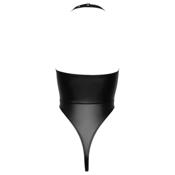 Cottelli Party - glitrende halterneck-body (svart) - M