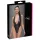 Cottelli Party - glitrende halterneck-body (svart) - L