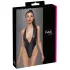 Cottelli Party - glitrende halterneck-body (svart) - L