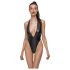 Cottelli Party - glitrende halterneck-body (svart) - L