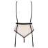 Obsessive Lilines - kropp med strømpebånd (rosa) - L/XL