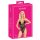 Kyssbar blondeteddy (svart) - L/XL