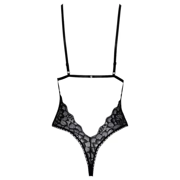 Kyssbar blondeteddy (svart) - L/XL
