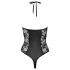 Cottelli Party - blomstrete body (svart) - XL