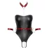 Cottelli Bondage - skinnende body og håndfester (svart) - M