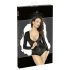 Noir - Glansfull Langermet Body (Svart) - XL