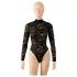 Cottelli - blondebody med lange ermer (svart) - S - M