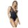 Obsessive Luvae - Gjennomsiktig body (svart) - L/XL