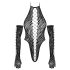 Cottelli - Body med hansker (svart) - S-L