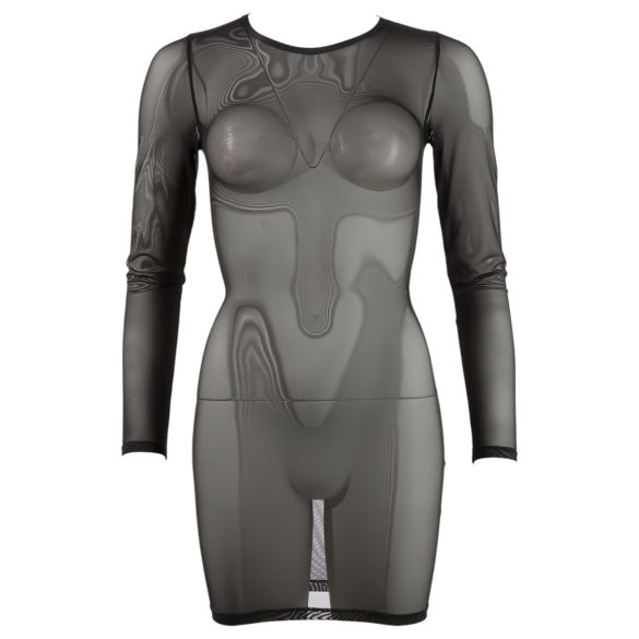 Cottelli - gjennomsiktig kjole (svart) - M