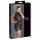 Cottelli Plus Size - skinnende chiffongkjole (svart) - 4XL