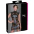 Cottelli - Glinsende, kroppsnær kjole (svart)