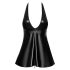 Noir - Minikjole med slangetrykk (svart)
