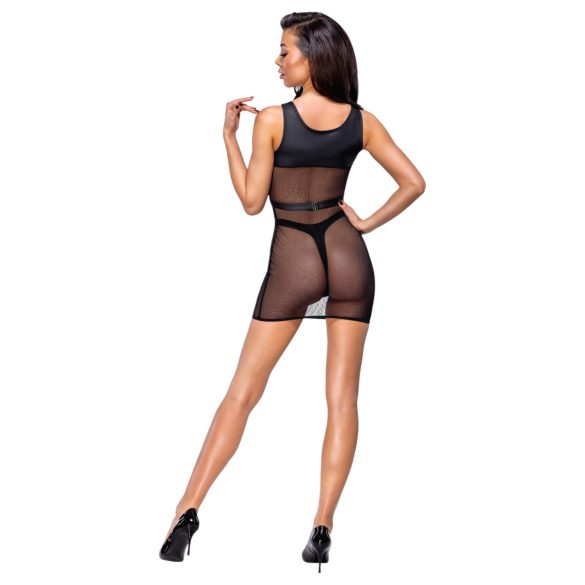 Cottelli - gjennomsiktig partysett (svart)