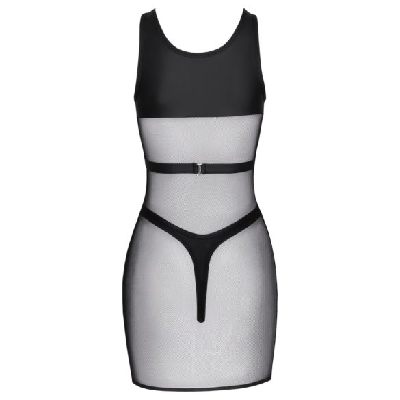 Cottelli - gjennomsiktig partysett (svart) - L