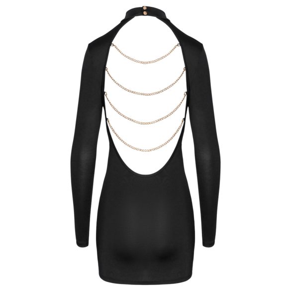 Cottelli - åpen rygg, kjede minikjole (svart) - M