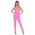Cottelli Party - Rosa jumpsuit med dyp utringning på ryggen - M