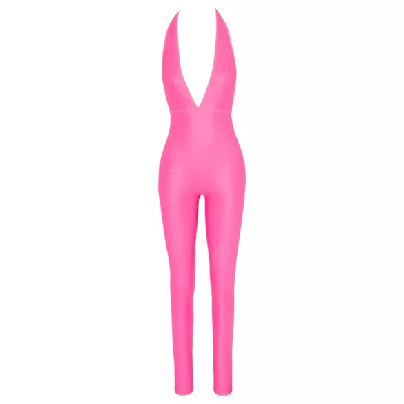 Cottelli Party - Rosa jumpsuit med dyp utringning på ryggen - M