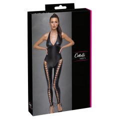 Cottelli Party - halter bodydrakt i svart Cottelli Party - halter bodydrakt i svart