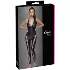 Cottelli Party - halter bodydrakt i svart - M