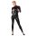 Noir - glidelås jumpsuit (svart) - M