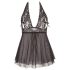 Cottelli Plus Size - svart blonde babydoll