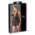 Cottelli Plus Size - svart blonde babydoll - 4XL
