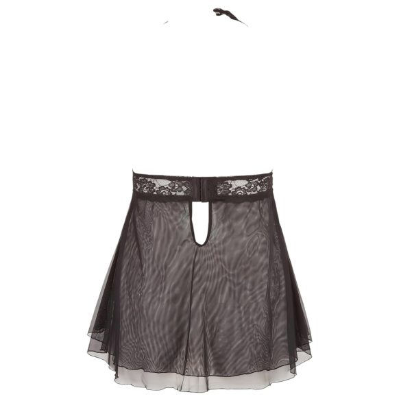 Cottelli Plus Size - svart blonde babydoll - 4XL