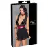 Cottelli Bondage - Halsbånd blonde babydoll (svart) - L