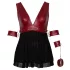 Cottelli Bondage Plus Size - babydoll (rød)
