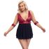 Cottelli Bondage Plus Size - babydoll (rød) - 3XL