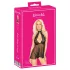 Kyssbar - halterneck blonder babydoll (svart)