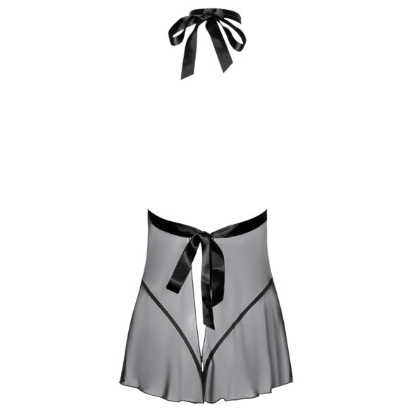 Kyssbar - halterneck blonder babydoll (svart) - L/XL