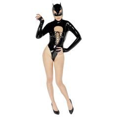 Black Velvet - Batwoman body med lange ermer (svart) Black Velvet - Batwoman body med lange ermer (svart)