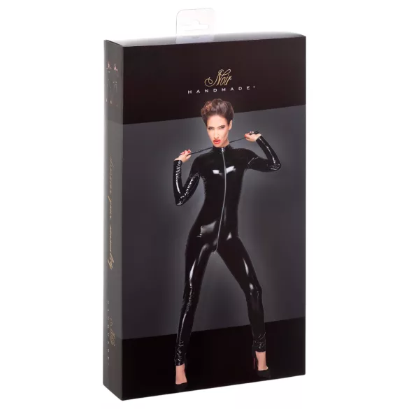 Noir - glidelås, langermet jumpsuit (svart) - M