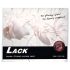 Lakk laken - 200x230cm (hvit)