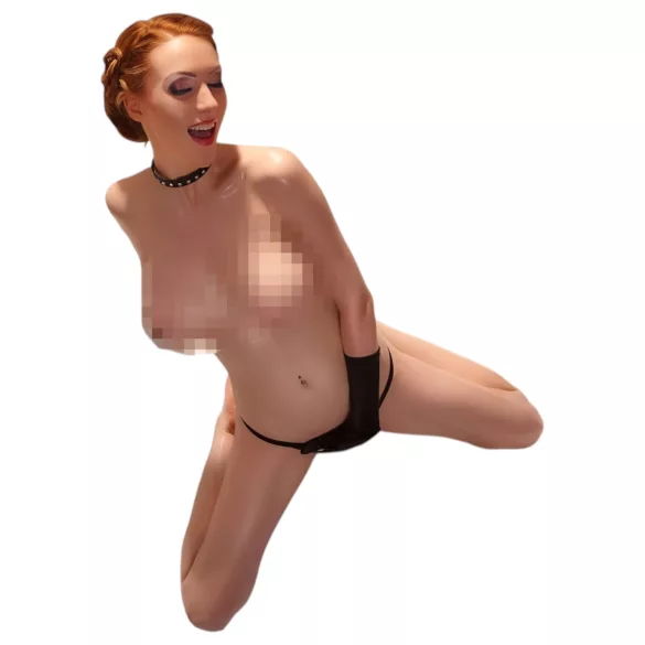 Fetish - Laken i lakk - 200 x 230 cm (hvit)
