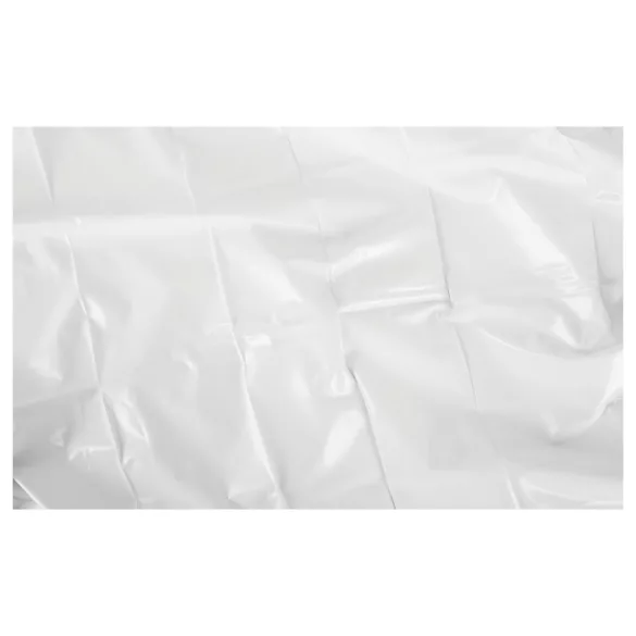 Fetish - Laken i lakk - 200 x 230 cm (hvit)