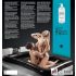 Oppblåsbar basseng for festligheter - svart (140x200 cm)