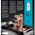 Oppblåsbar basseng for festligheter - svart (140x200 cm)