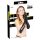 Black Level - Skinnende lakkhansker (svart) - M
