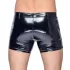 Black Level - Lakkshorts m/lommer (svart) - M