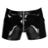 Black Level - Lakkshorts m/lommer (svart) - M