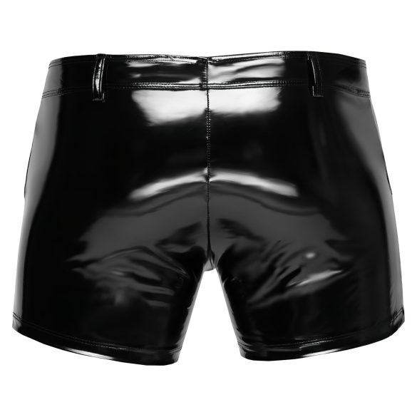 Black Level - Lakkshorts m/lommer (svart) - L