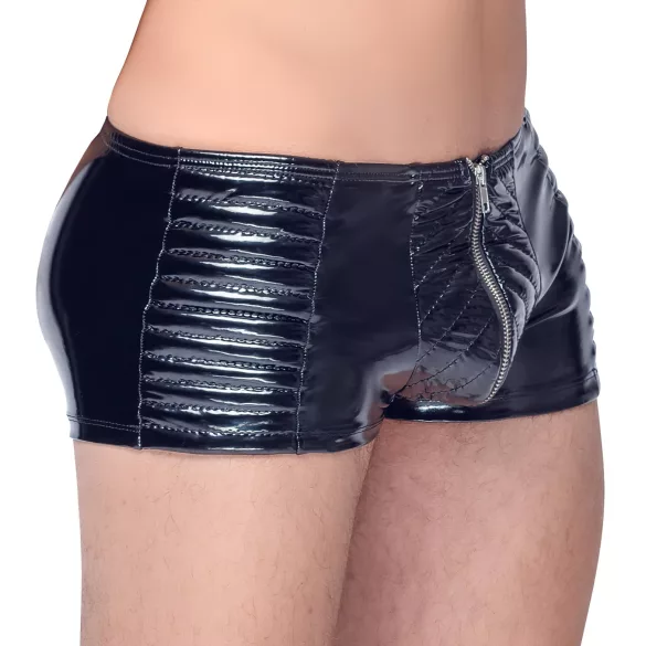 Black Level - glidelås herreshorts (svart)