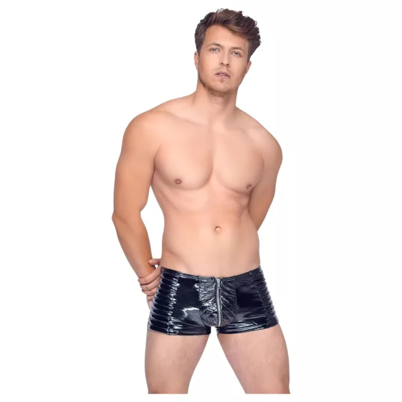 Black Level - glidelås herreshorts (svart)