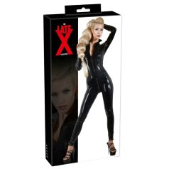 Langermet latexdrakt - sort Langermet latexdrakt - sort