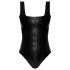 LATEX - hel glidelås latexbody (svart)